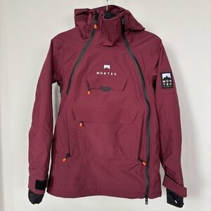 Montec Women's maroon ski jacket
